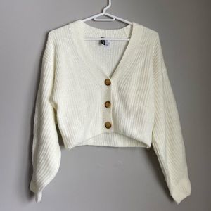 Button up sweater top